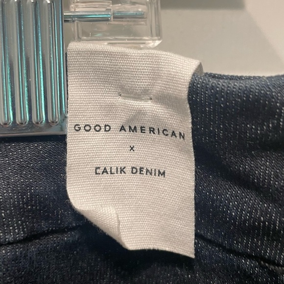 Good American Always Fit Plus Size 28-32 Blue Jeans - Picture 10 of 10